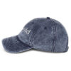 Unisex Vintage Cotton Twill Cap – 3D Puff Embroidery Baseball Hat