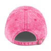 Unisex Vintage Cotton Twill Cap – 3D Puff Embroidery Baseball Hat