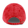 Unisex Vintage Cotton Twill Cap – 3D Puff Embroidery Baseball Hat