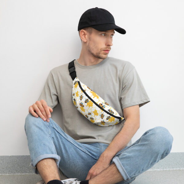 Honey Bee Fanny Pack – Eco Style for Nature Lovers On the Go