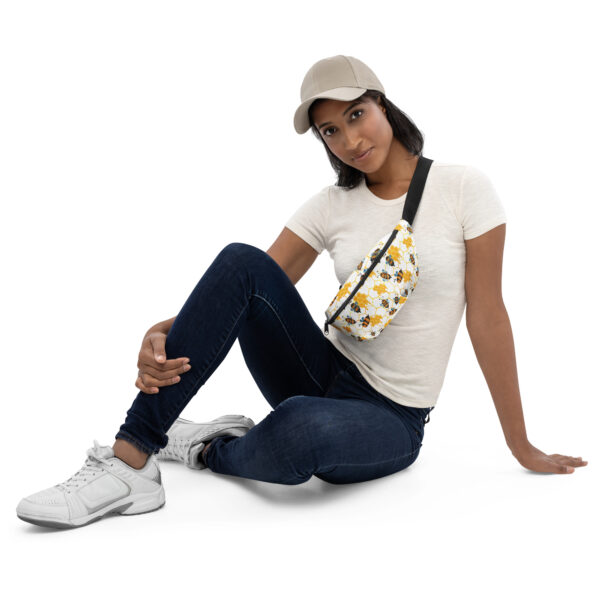Honey Bee Fanny Pack – Eco Style for Nature Lovers On the Go