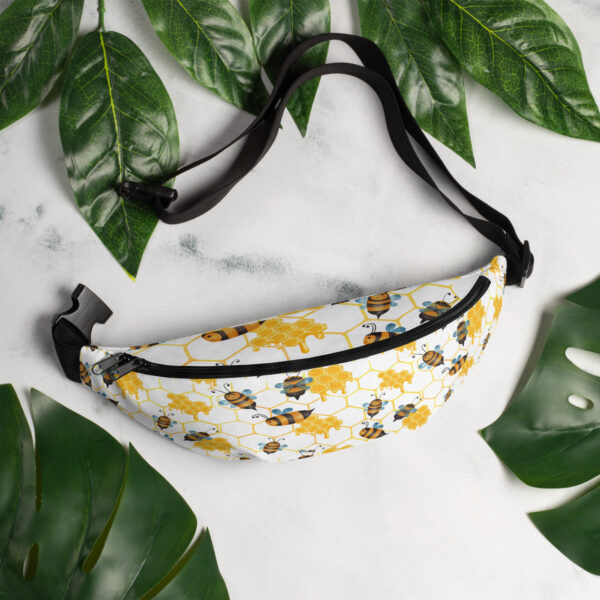 Honey Bee Fanny Pack – Eco Style for Nature Lovers On the Go