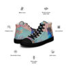 Tropical High-Top Canvas Shoes for Men – Bold Style for Nature Lovers