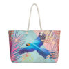 Oversized Beach Weekender Bag – Rope Handle, Coastal Style, Eco Look
