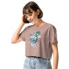 Stylish Women’s Crop Top – Soft, Flattering, and Nature-Inspired