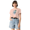 Stylish Women’s Crop Top – Soft, Flattering, and Nature-Inspired