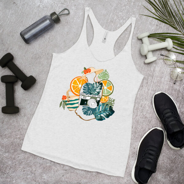 Women’s Racerback Tank – Lightweight, Eco-Chic, Nature-Lover Style