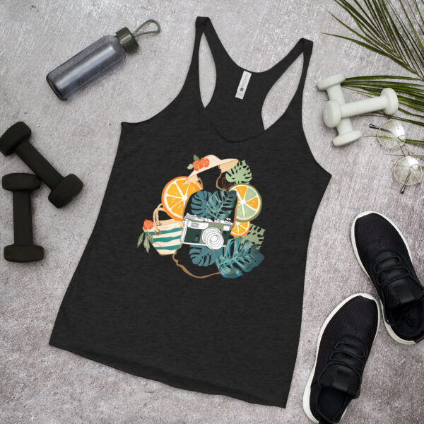 Women’s Racerback Tank – Lightweight, Eco-Chic, Nature-Lover Style