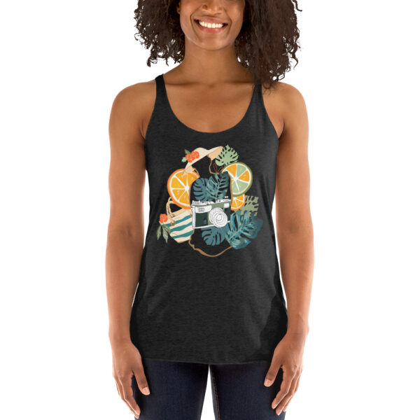 Women’s Racerback Tank – Lightweight, Eco-Chic, Nature-Lover Style