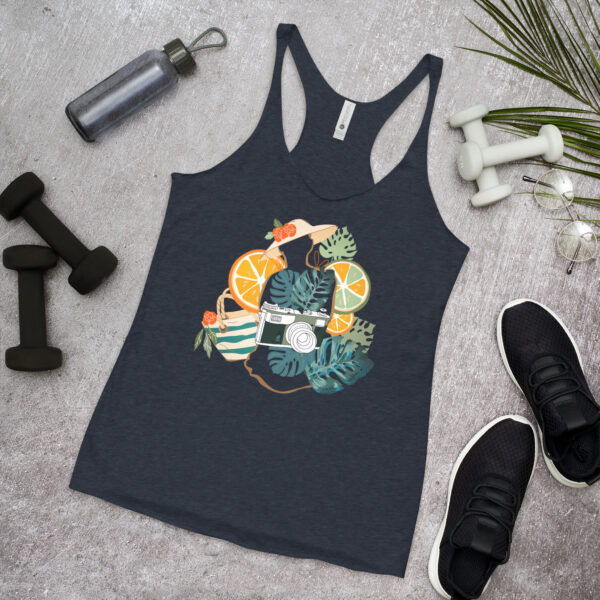 Women’s Racerback Tank – Lightweight, Eco-Chic, Nature-Lover Style
