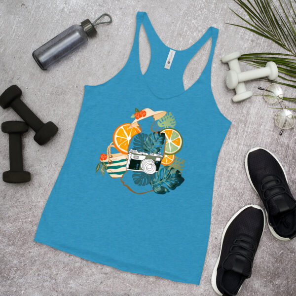 Women’s Racerback Tank – Lightweight, Eco-Chic, Nature-Lover Style